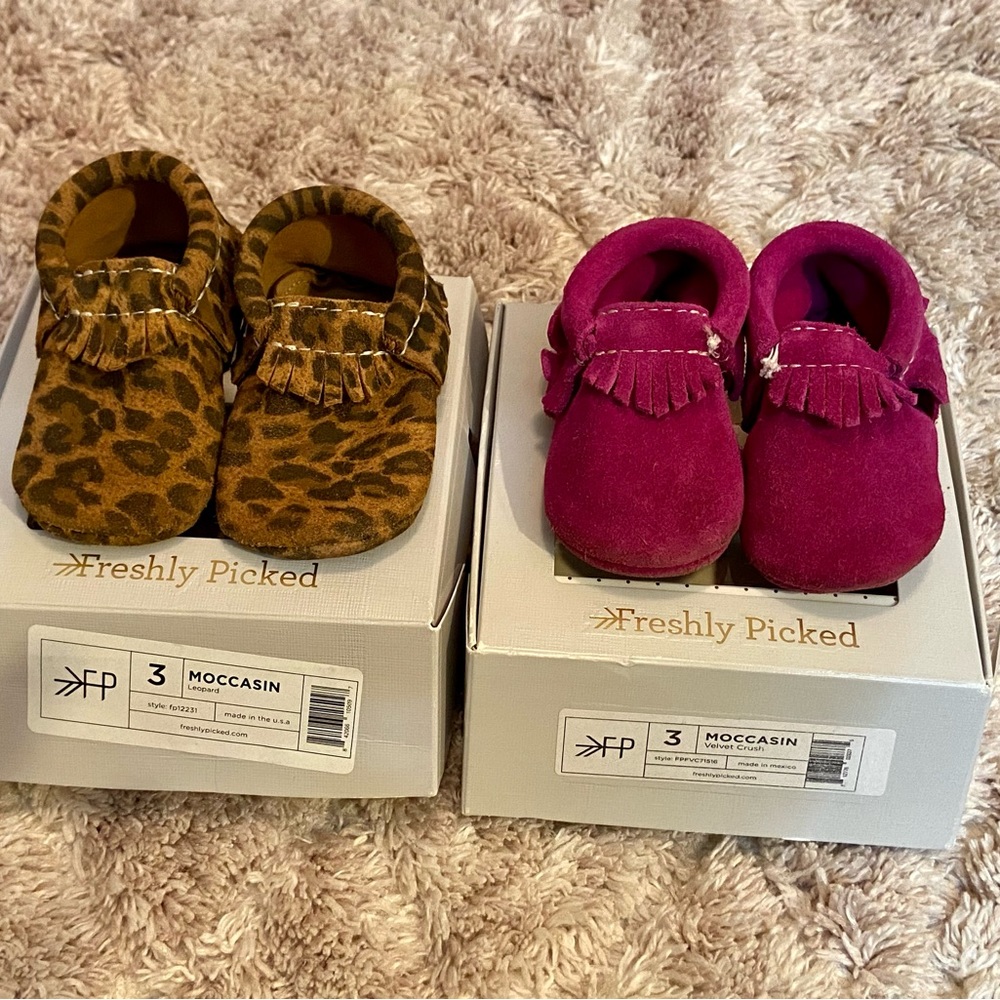Freshly Picked Moccasins